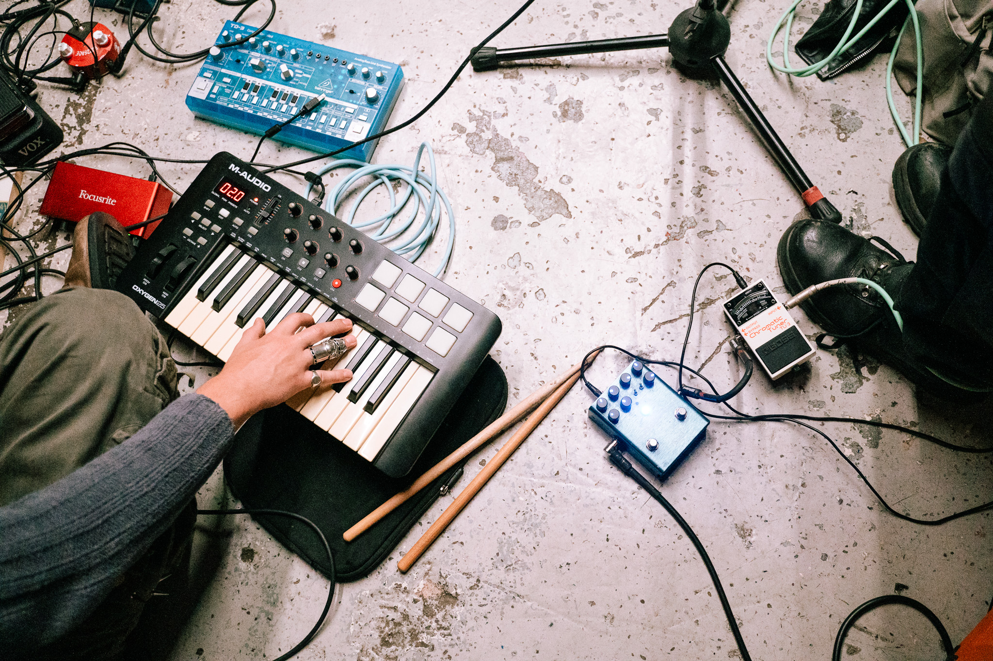 1000 Legs - Rehearsal